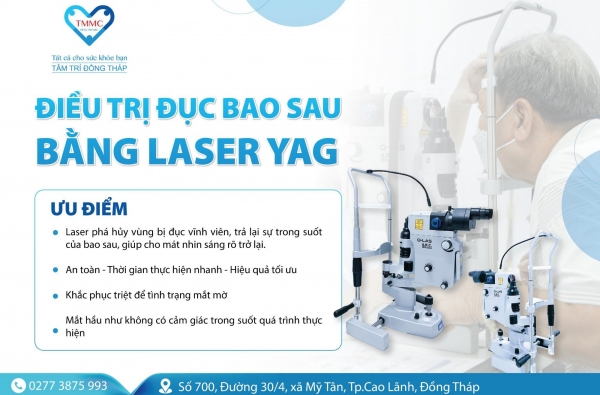 Điều trị đục bao sau bằng Laser YAG