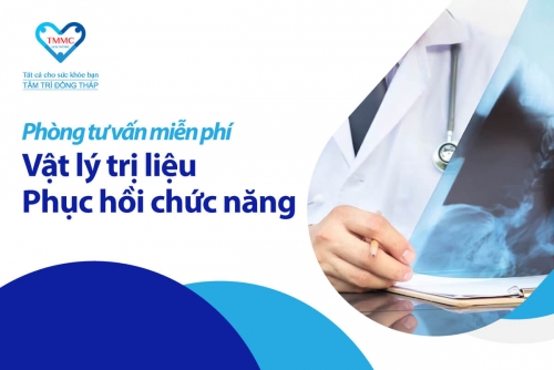 Phòng tư vấn miễn phí các phương pháp vật lý trị liệu, phục hồi chức năng