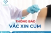 Thông báo: Vắc xin cúm tại Tâm Trí Đồng Tháp