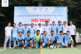 Hội thao chào mừng Ngày thầy thuốc Việt Nam 27/02 tại Tâm Trí vùng Đồng Tháp