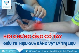 Hội chứng ống cổ tay - Điều trị hiệu quả bằng vật lý trị liệu