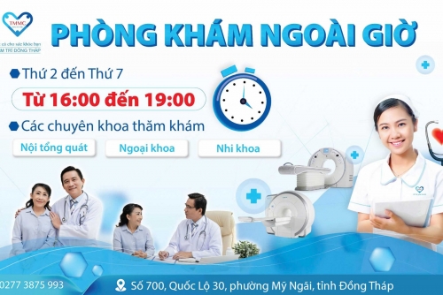 Phòng khám dịch vụ ngoài giờ - Chủ động thời gian, an tâm chăm sóc sức khỏe