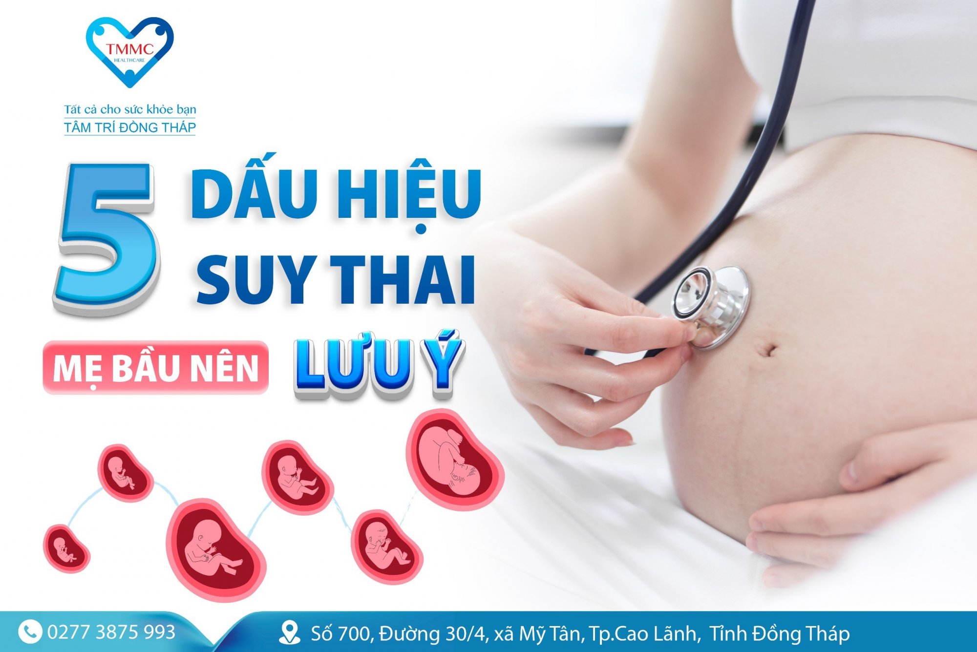 5 dấu hiệu suy thai các mẹ bầu cần chú ý