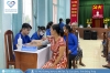 Hoạt động khám bệnh, cấp thuốc miễn phí cho người dân xã Phú Lợi, huyện Thanh Bình