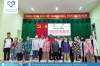 Hoạt động khám bệnh, cấp thuốc miễn phí và tặng quà cho người dân xã Hòa Long, huyện Lai Vung