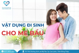 Những vật dụng đi sinh cho mẹ bầu