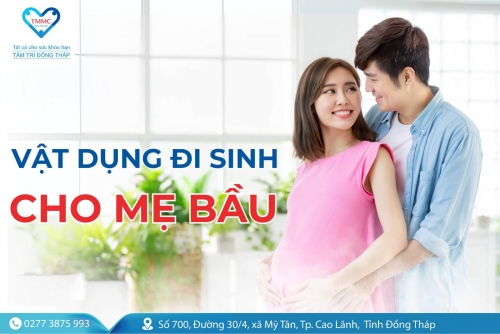Những vật dụng đi sinh cho mẹ bầu