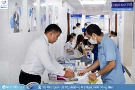Khám sức khỏe định kỳ cho nhân viên Công ty CP Dược phẩm Imexpharm tại Tâm Trí Đồng Tháp