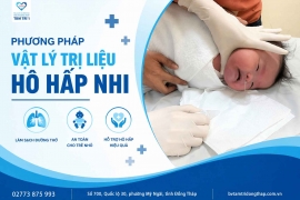 Phương pháp vật lý trị liệu hô hấp nhi