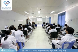 BVĐK Tâm Trí Đồng Tháp tổ chức sinh hoạt khoa học chuyên đề về “Quản lý đau thắt ngực trong hội chứng vành mạn”