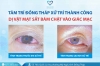 BVĐK Tâm Trí Đồng Tháp xử trí thành công ca dị vật mạt sắt bám chặt vào giác mạc
