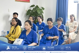 Lớp học tiền sản chuyên đề: “Dinh dưỡng cho mẹ bầu trước và sau sinh”