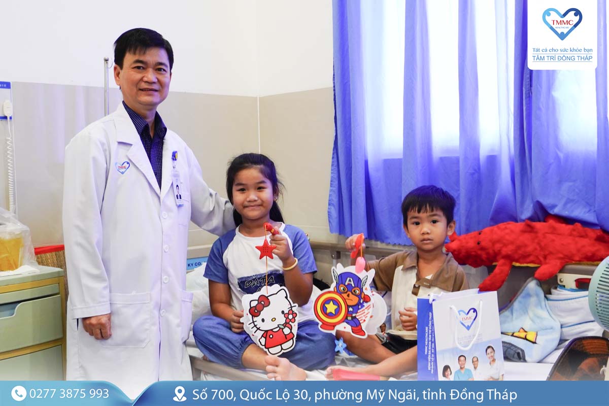 Tết Trung thu 2025 - Trao gửi yêu thương đến con em nhân viên và các bệnh nhi tại BVĐK Tâm Trí Đồng Tháp