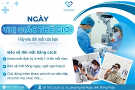 Hưởng ứng Ngày Thị giác Thế giới 2025 - “Hãy yêu đôi mắt của bạn”