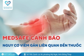 Medsafe cảnh báo nguy cơ viêm gân liên quan đến thuốc