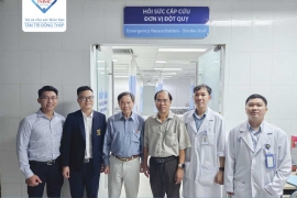 Tâm Trí Đồng Tháp đón tiếp Chủ tịch Hội Đột quỵ Việt Nam nhân Ngày Đột quỵ Thế giới 29/10