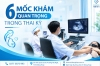 6 mốc khám quan trọng trong thai kỳ